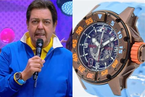 faustao richard mille|Faustão apresenta programa na Band com relógio avaliado em R .